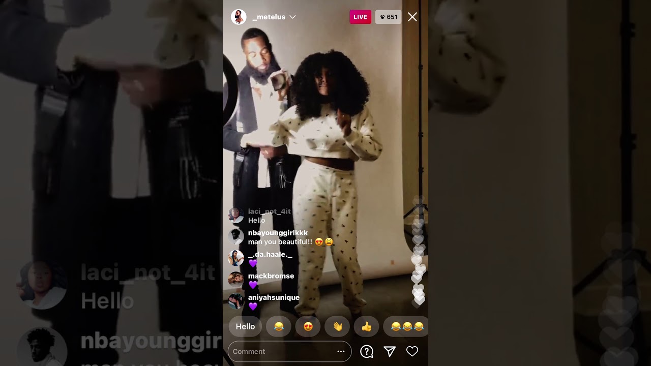 Taty and Greg on live dancing and taking photos for the gram