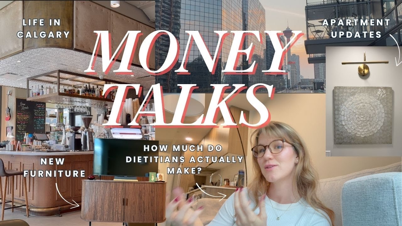 Chatty Vlog: apartment updates, side hustles, how much money do dietitians make?