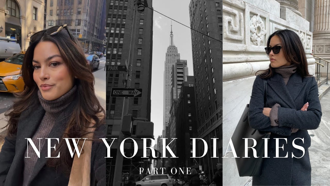 NEW YORK DIARIES | Travel vlog to NYC, best bagel, hotel room tour & bestie reunion