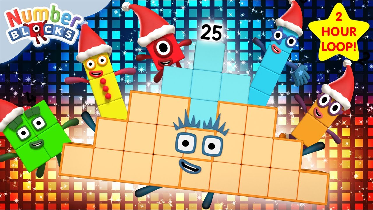How Many Sleeps 'til Christmas | 2 HOUR LOOP | Learn to Count with this catchy maths song for kids!