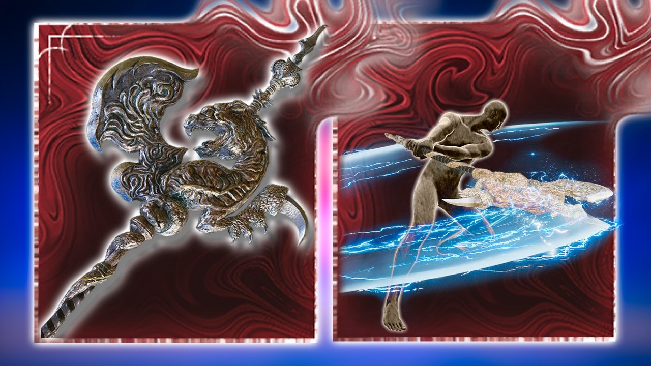 The Flock Is Pleased When He Finds Red Dragon Halberd