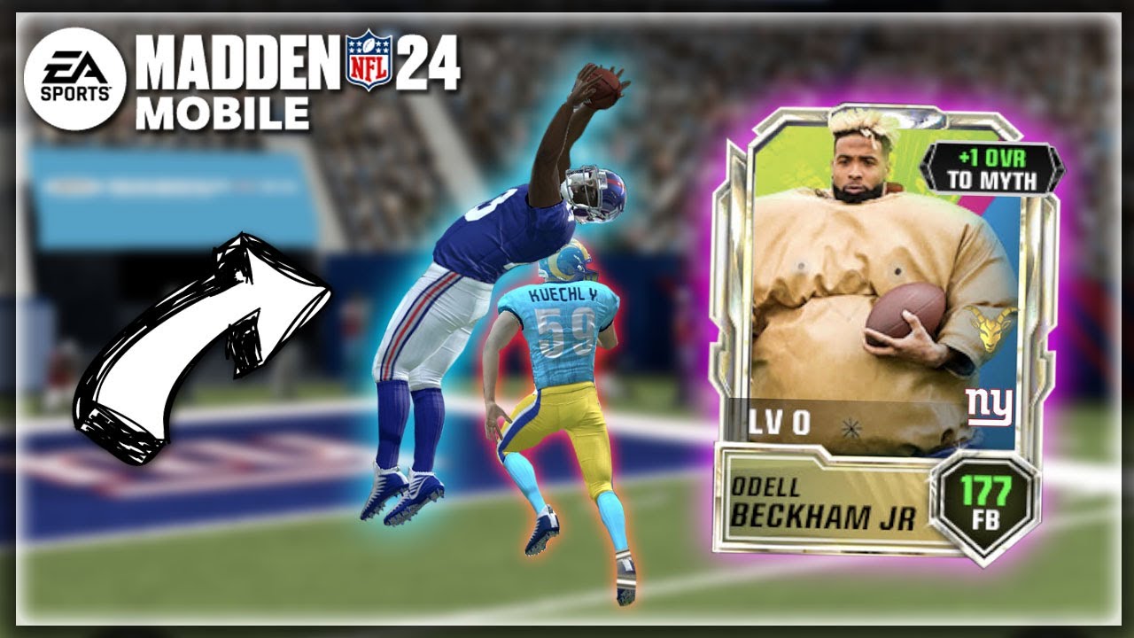 СУМО ОДЕЛЬ — ЭТО НАСТОЯЩЕЕ! Игровой процесс Madden Mobile 24 Mythic Goat!!