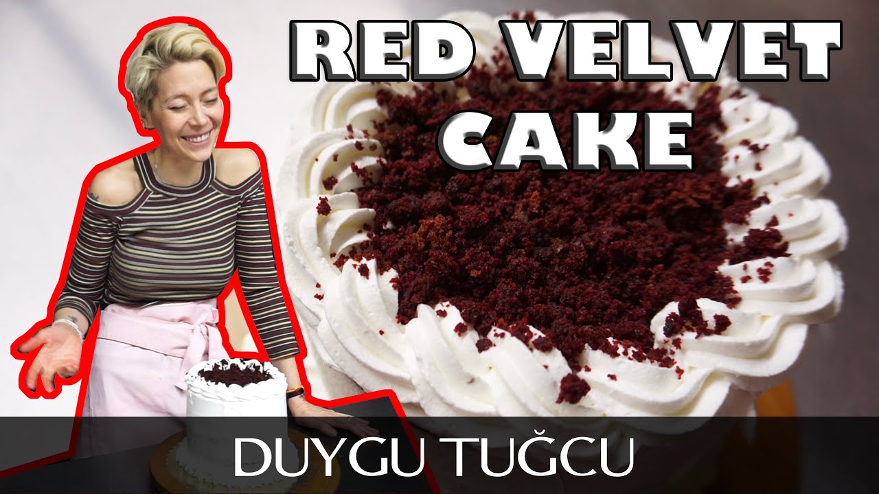 Red Velvet Cake Tarifi 🎂 | KIRMIZI KADİFE KEK PASTA NASIL YAPILIR?  🎂 | Chef Duygu Tugcu