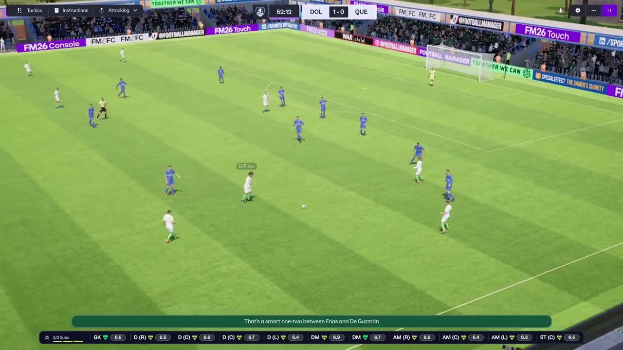 FM26 Pilipinas E105 Dolphins Utd FC vs Quezon City FC Pinas FA Cup 1rst Round 1rst Leg Season 1