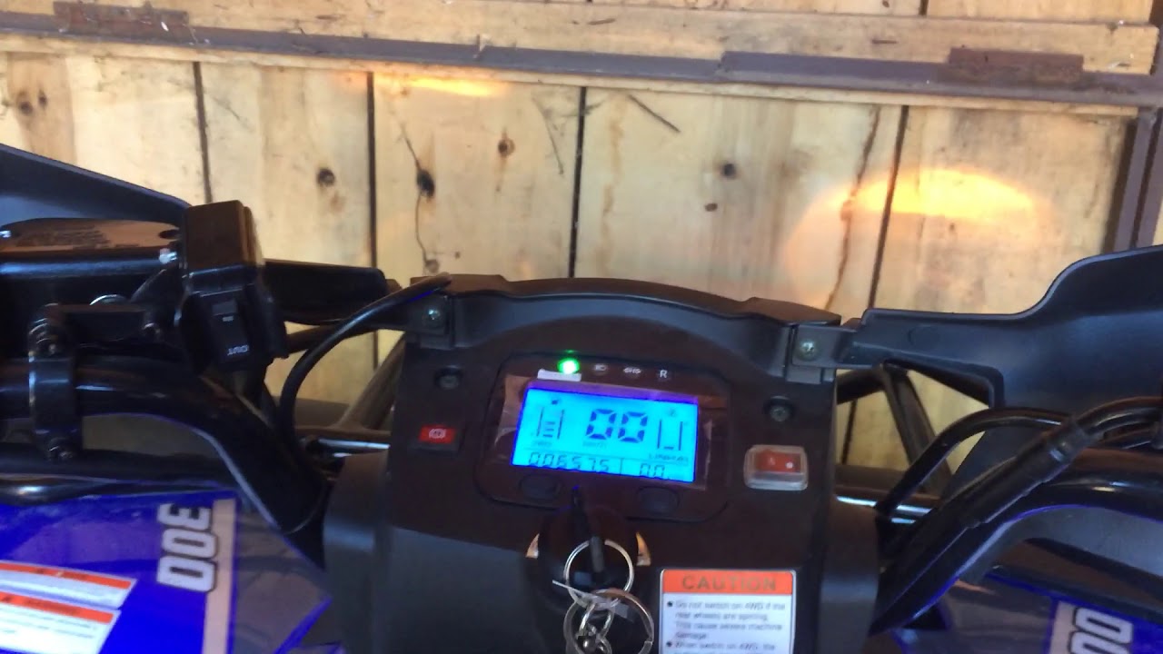 Linhai dragonfly 300 cold start (-2C)