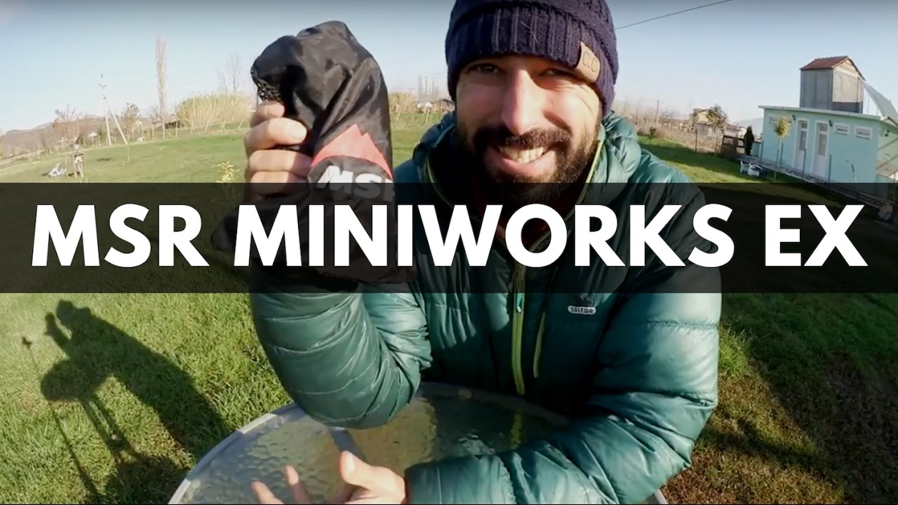 MSR MINIWORKS EX | El filtro de agua más utilizado del mundo