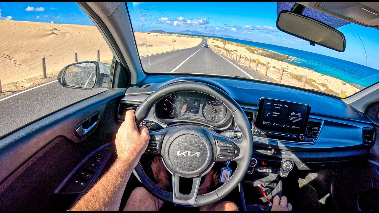 2023 Kia Rio In Fuerteventura 🇪🇸  |0-100| POV Test Drive 
