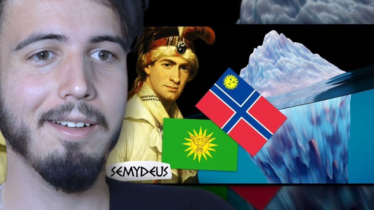 O ICEBERG DA GEOGRAFIA - OS TÓPICOS PERDIDOS | React Semydeus