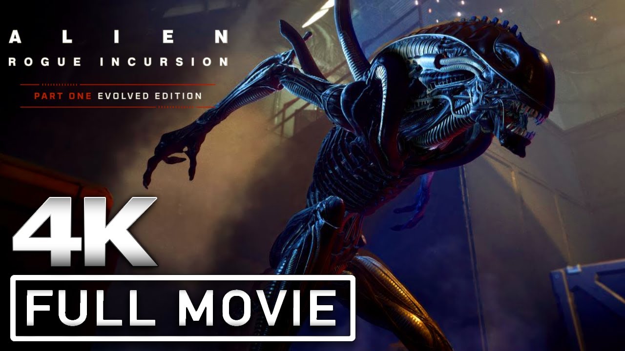 ALIEN: ROGUE INCURSION EVOLVED EDITION All Cutscenes (Full Game Movie) 4K 60FPS Ultra HD