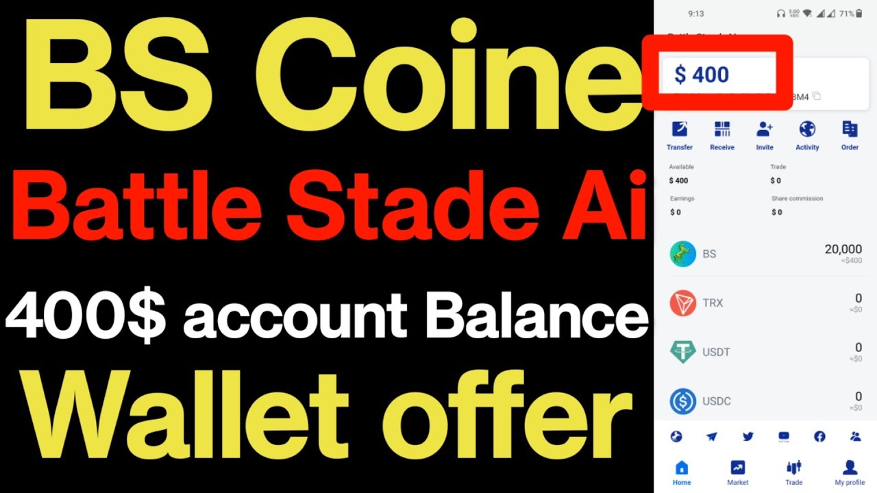 400$ account create balance ||  New crypto currency || Rj technical support