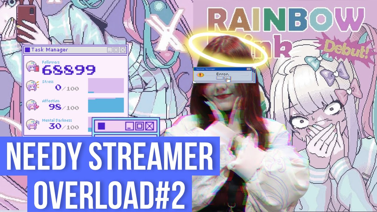 NEEDY STREAMER OVERLOAD ПРОХОЖДЕНИЕ - 2 | УРА, ПЕРВОЕ СПОНСОРСТВО!