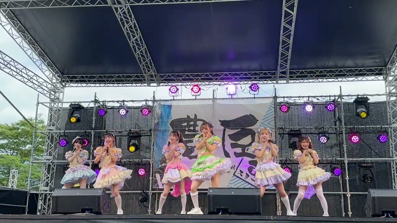 Luce Twinkle Wink☆「Immutable Ribbon」2025.7.21 関ケ原唄姫合戦2025 豊臣ステージ　岐阜県桃配運動公園