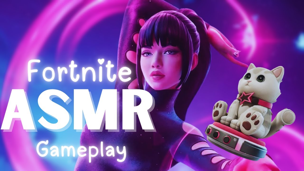 ❀˖° Fortnite ASMR Gameplay ❀˖° Chapter 7 No Build, Keyboard + Whispers 🖤ASMR Gaming🖤