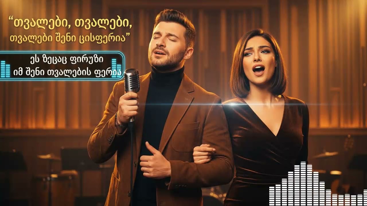 შენი თვალები ცისფერ ცას უტოლდება — ქართული ლამაზი მუსიკა