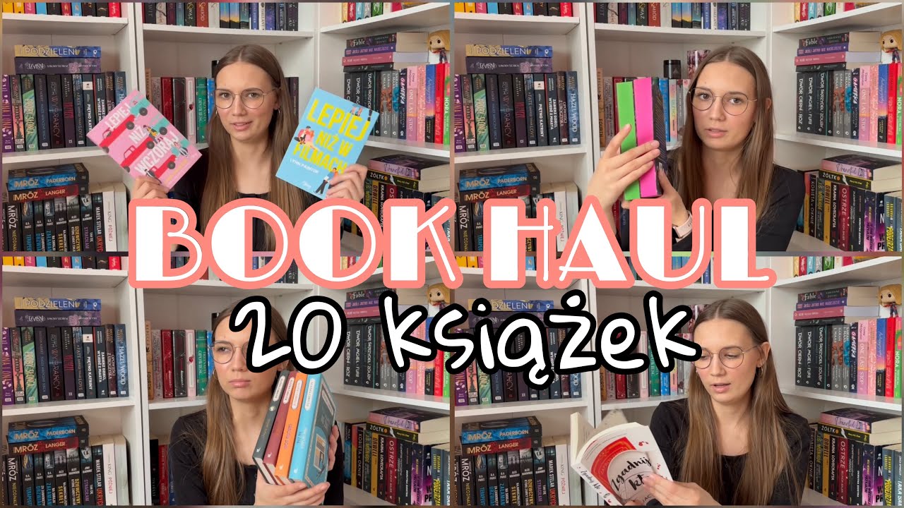 ✨ BOOK HAUL ✨ | 20 nowych książek