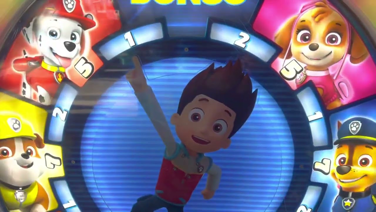 Paw patrol game at Chuck E. Cheese’s