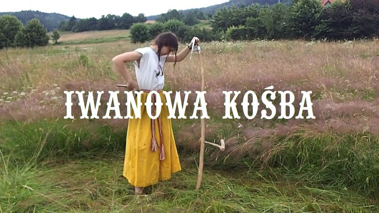 Iwanowa kośba - koszenie kosą alpejską / Scything with Alpine scythe