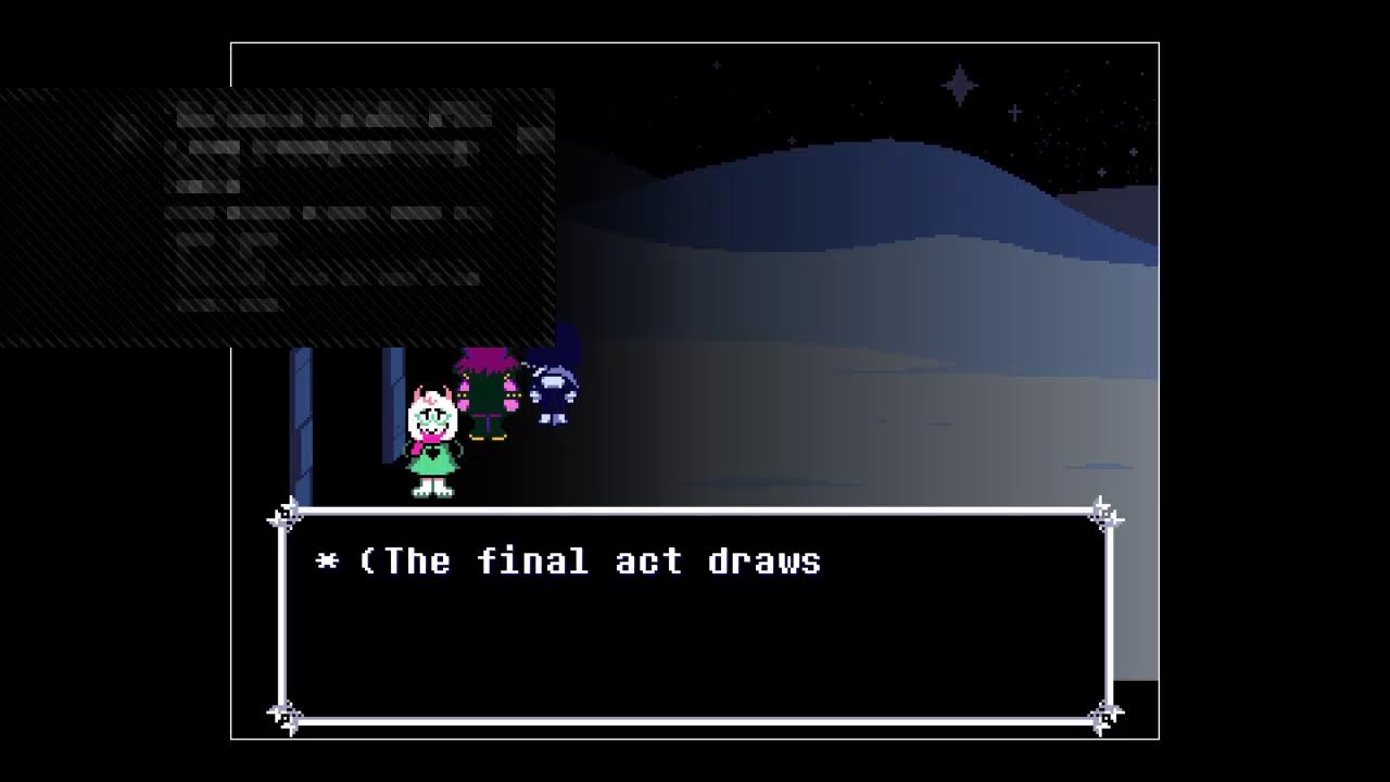 Deltarune Chapter 3{I know nothing of it}{NO SPOILERS please.} Pt2