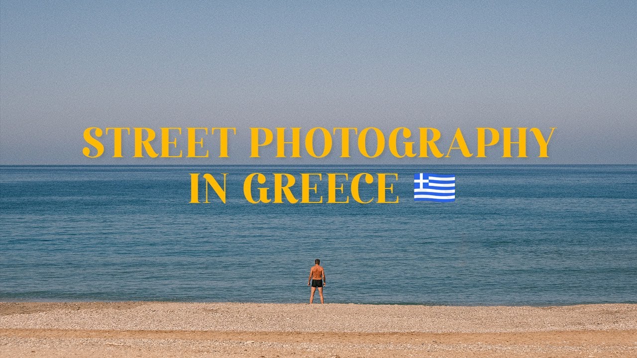 🇬🇷Street Photography in Greece with the Fujifilm X-T30II (POV)