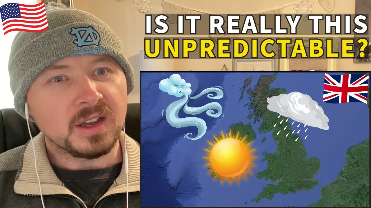 American Reacts to Why is UK Weather so Unpredictable?