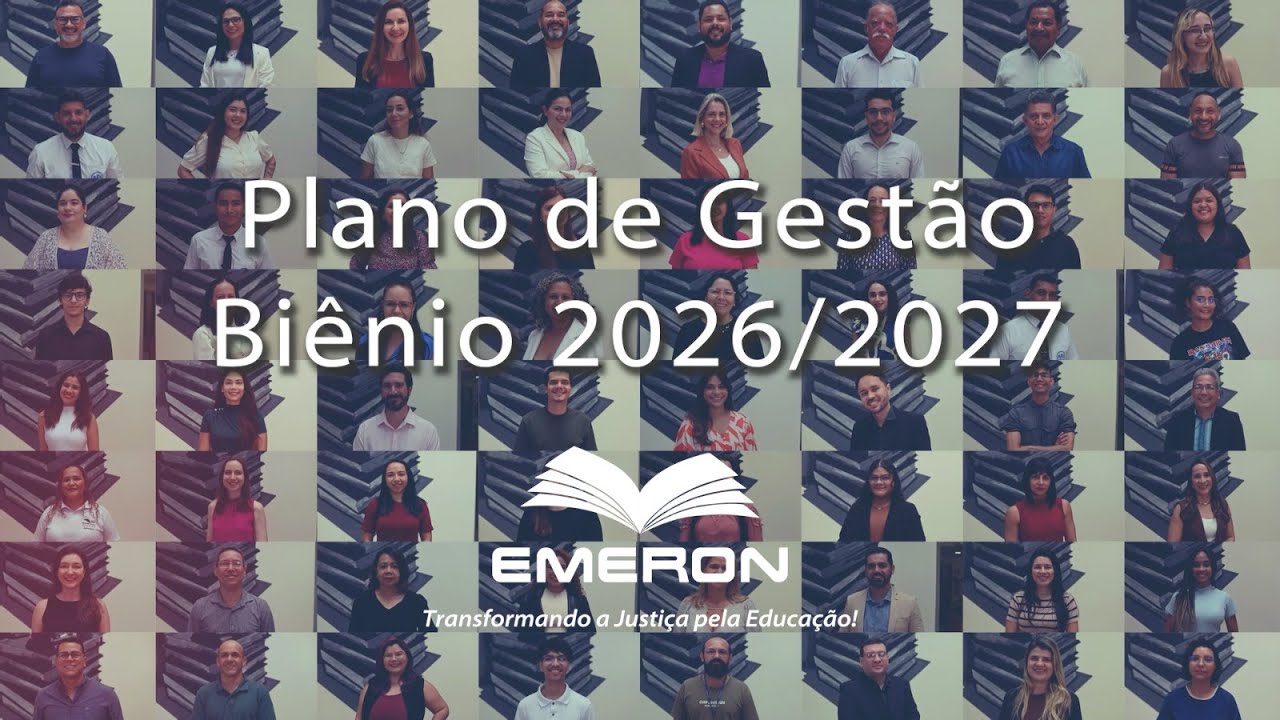 Plano de Gestão Emeron - Biênio 2026/2027