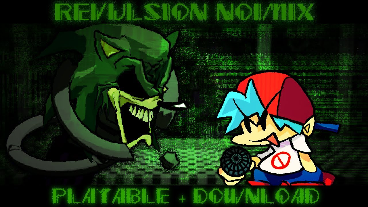 REVULSION [NOIMIX] OFFICIAL PLAYABLE (+DOWNLOAD) - LORD X WRATH FNF - FRIDAY NIGHT FUNKIN'