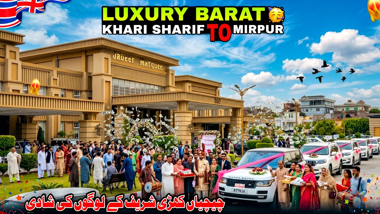 Luxury Barat In Mirpur/Wedding Of The People Of Khari Sharif Chechian/Mirpur Azad Kashmir/❤️💍