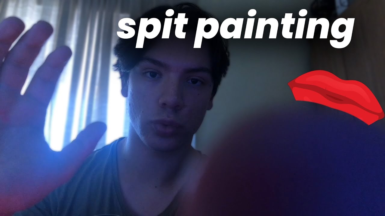 ASMR Spit Painting y Mouth Sounds...