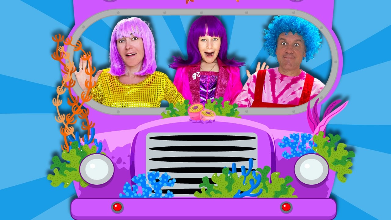 Колеса у автобусі крутяться 🚌 - Дитячі пісні | Anuta Kids Channel - дитячі пісеньки [UKR]