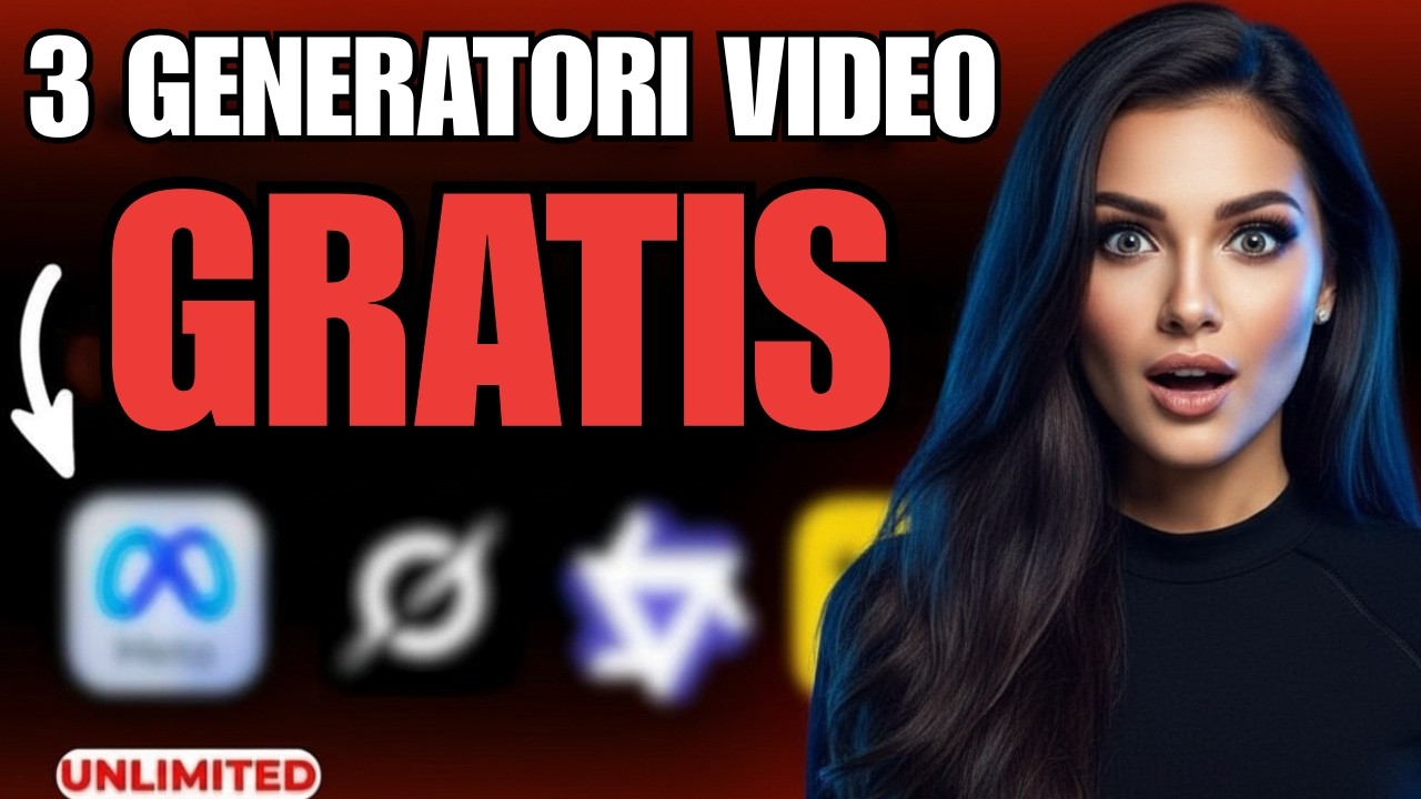 SMETTI di Pagare! 3 Generatori Video AI GRATIS e ILLIMITATI 2026