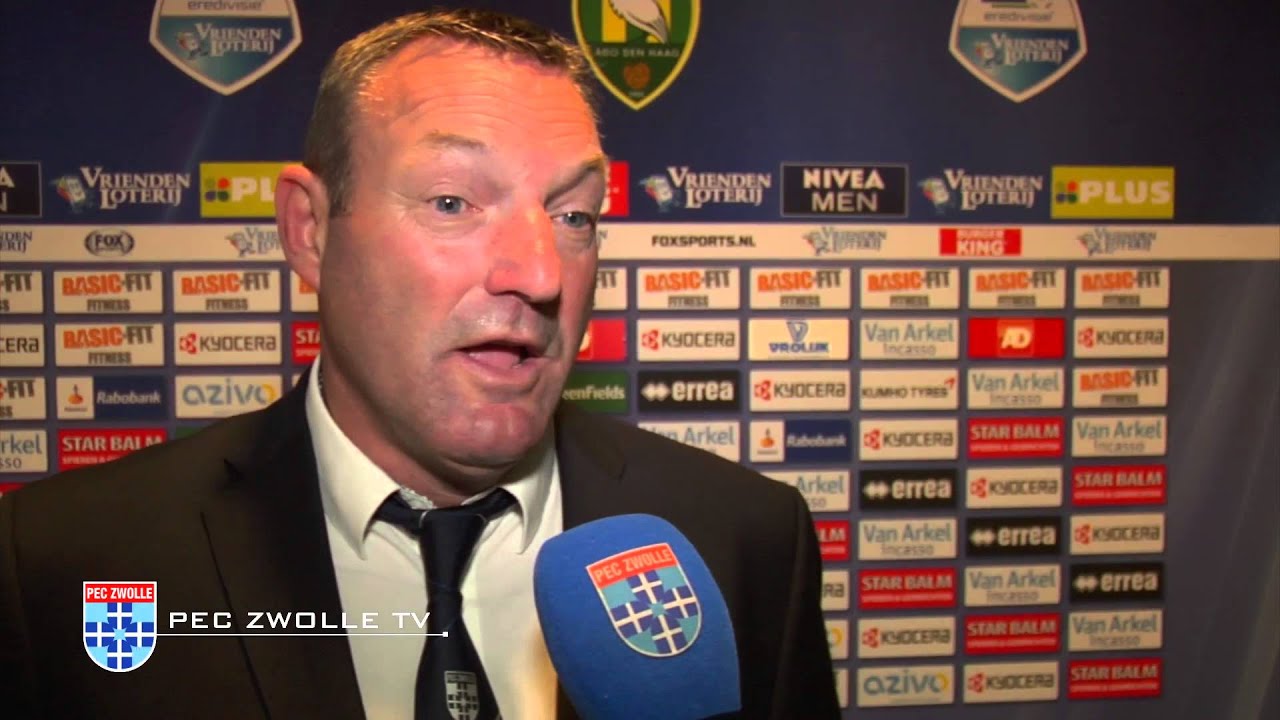 Ron Jans na ADO Den Haag - PEC Zwolle