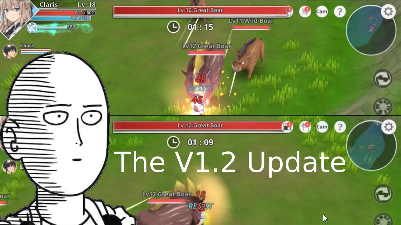Epic Conquest 2 Before & After V1.2 update Boss ATT