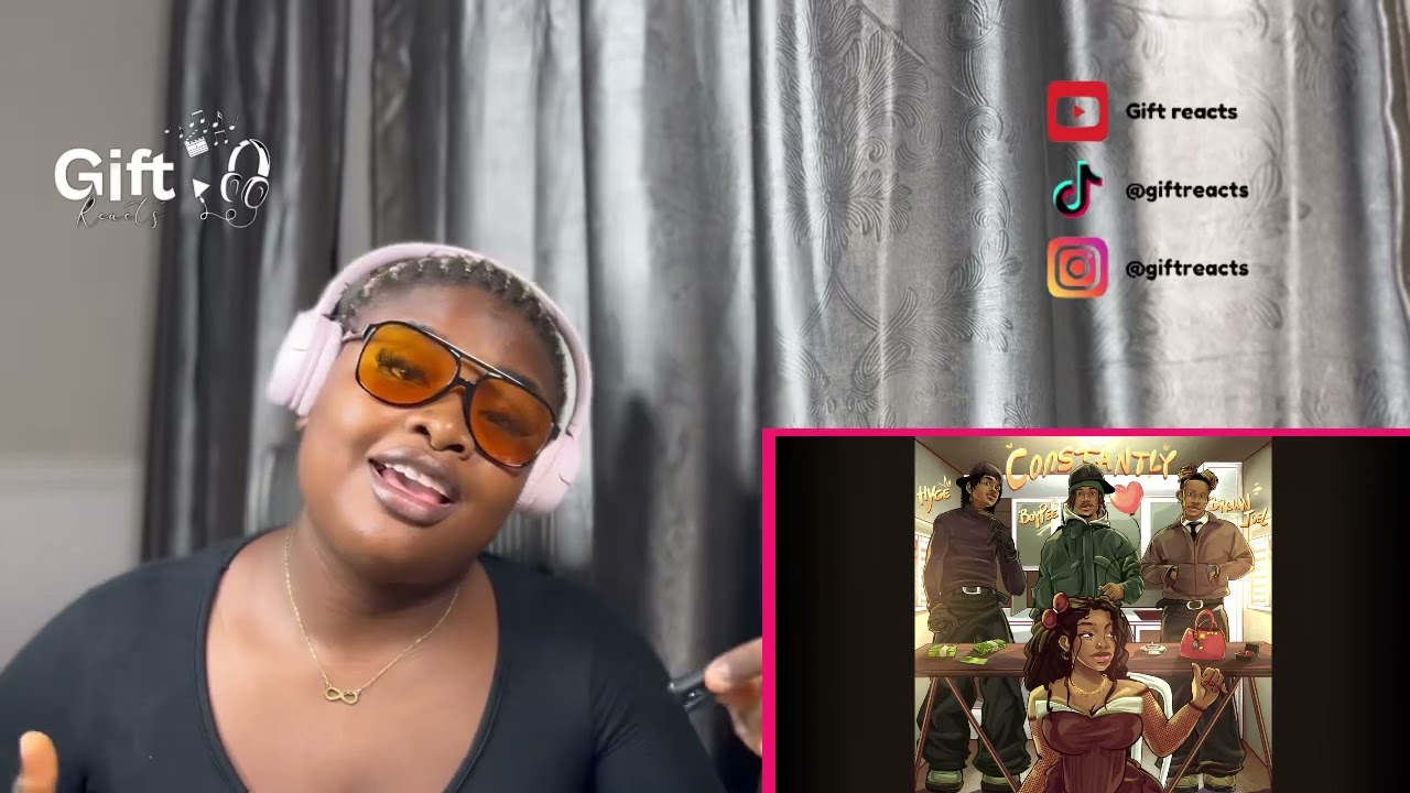 CONSTANTLY - HYCE, BOYPEE & BROWN JOEL (OFFICIAL AUDIO) REACTION