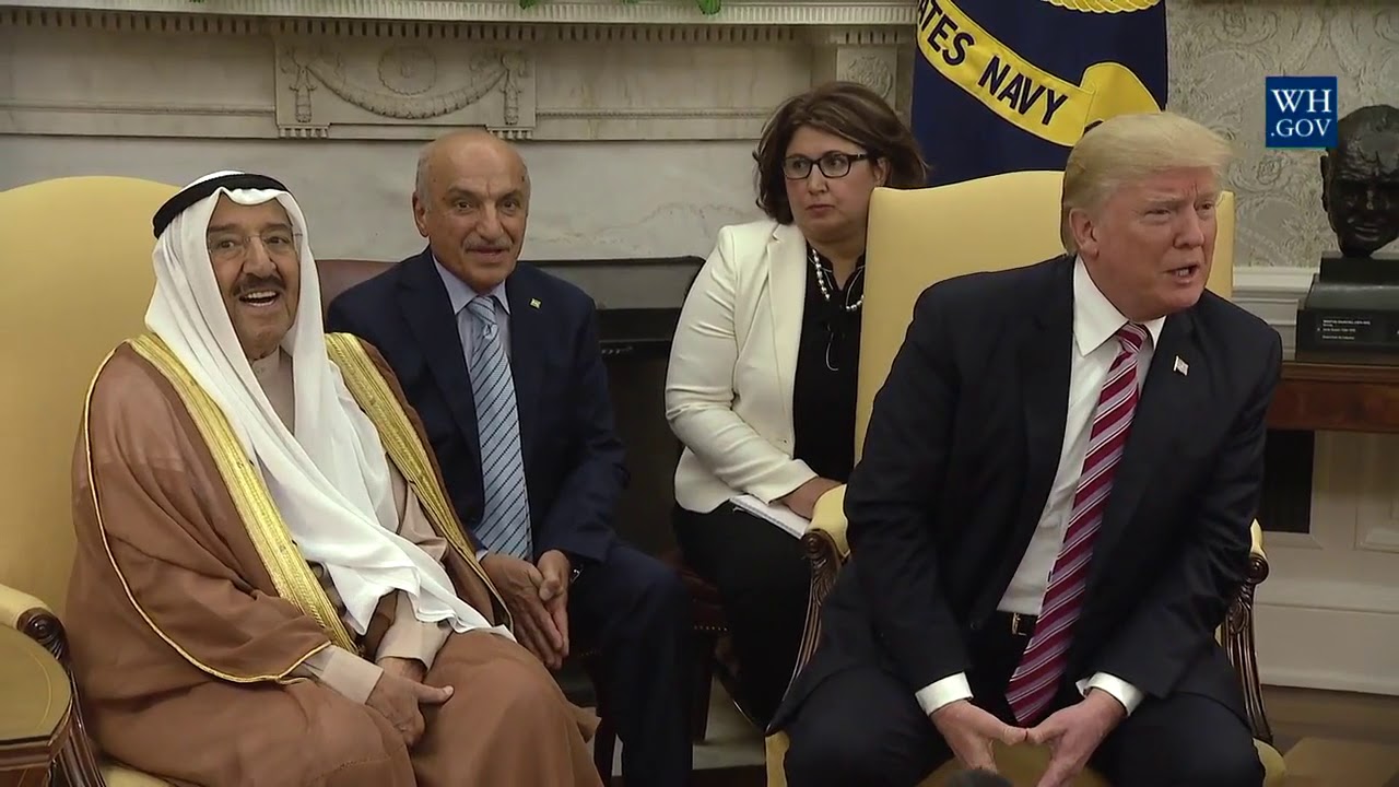 President Trump Meets with the Emir of Kuwait - 9/7/17
