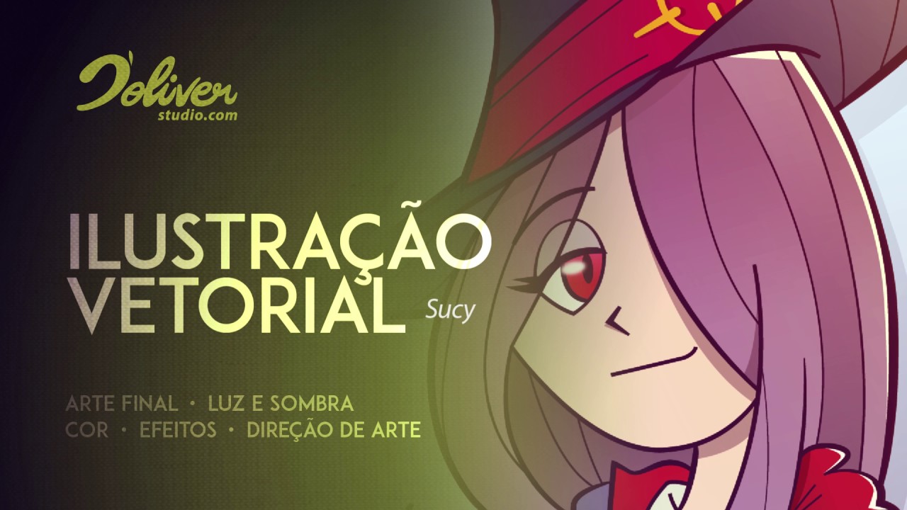 Little Witch Academia | Ilustração Vetorial - Illustrator