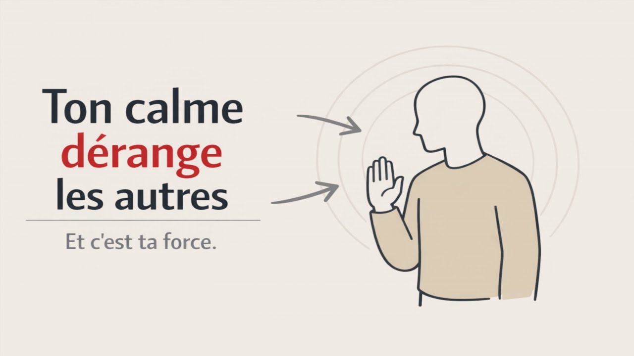 Pourquoi ton calme d&eacute;range les autres (et c'est ton pouvoir)