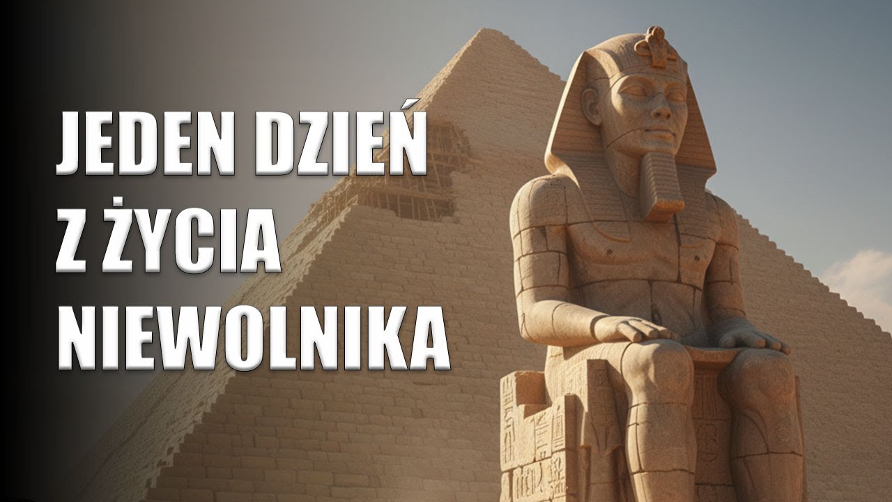 ŻYCIE NIEWOLNIKA PRZY BUDOWIE PIRAMIDY   Starożytny Egipt, Historia Snu i Wieczności