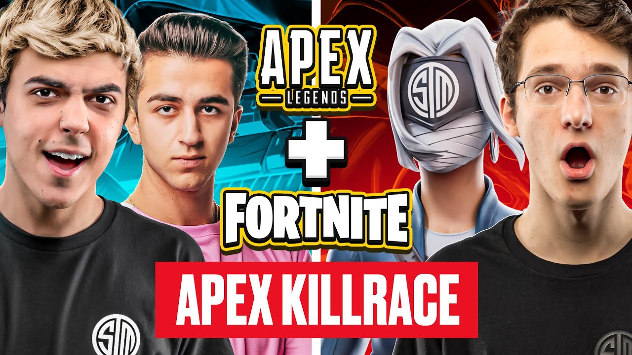 Can Fortnite Pros Beat ImperialHal in Apex Legends? | 2v2 Kill Race