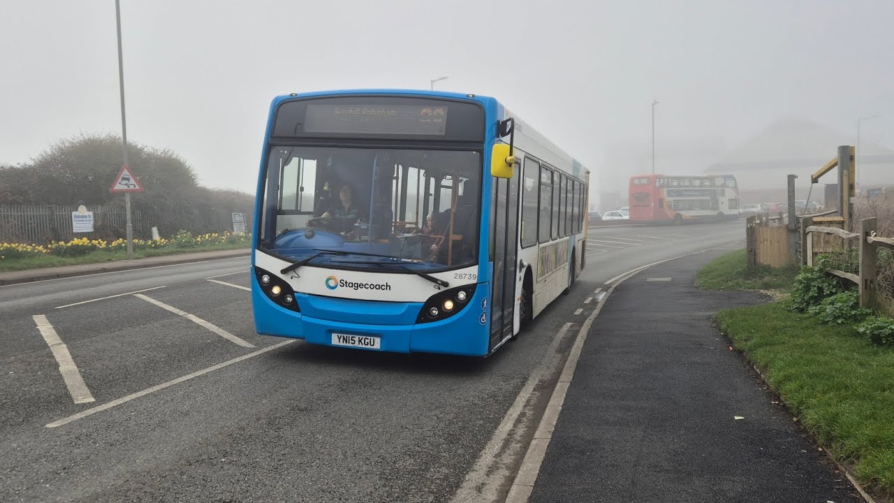 Onboard Stagecoach Bus 28739 (YN15 KGU) | Scania K230UB ADL Enviro300 | Route 98