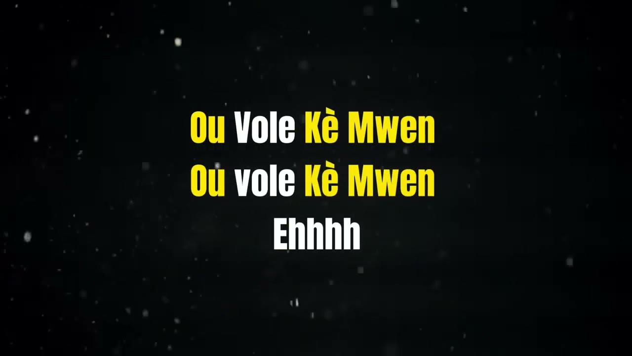 OU VOLÈ KÈ’M _TOP JAY HAITI Ft  DFSK    ( Music 🎶 Lyrics  officiel )