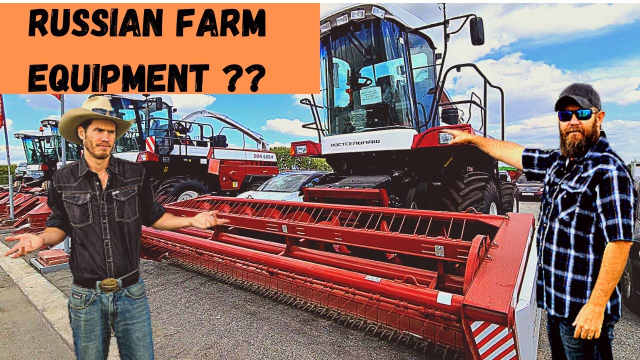 Looking for tractors and farm equipment in Russia.