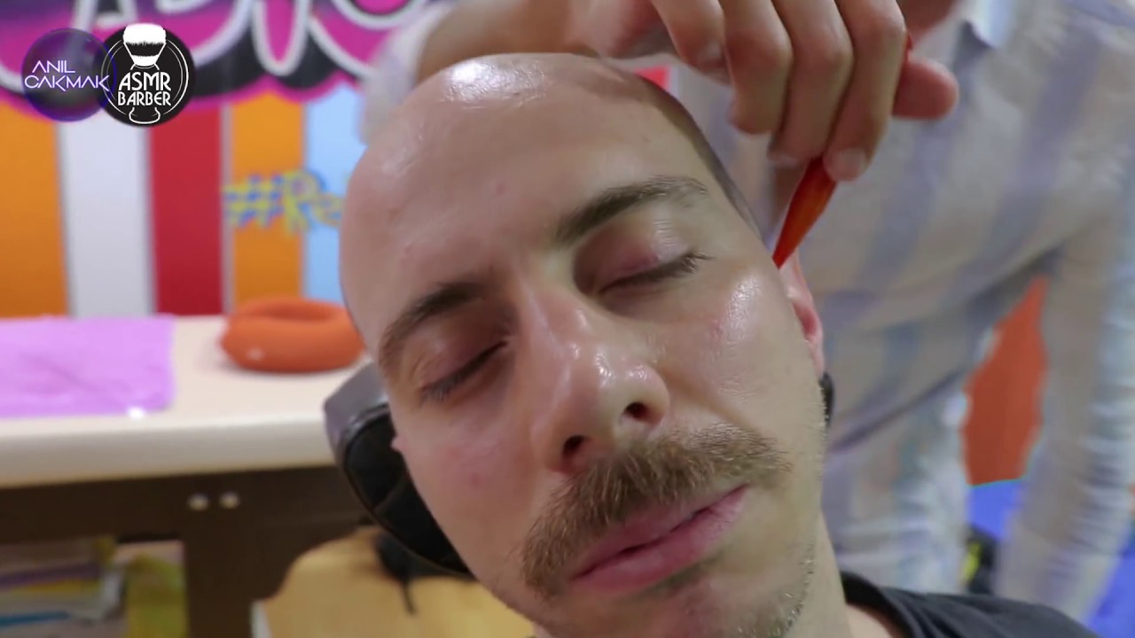 ASMR MASSAGE FOR MASSIMO FROM ASMR BARBER (asmr head massage, asmr ear massage..)