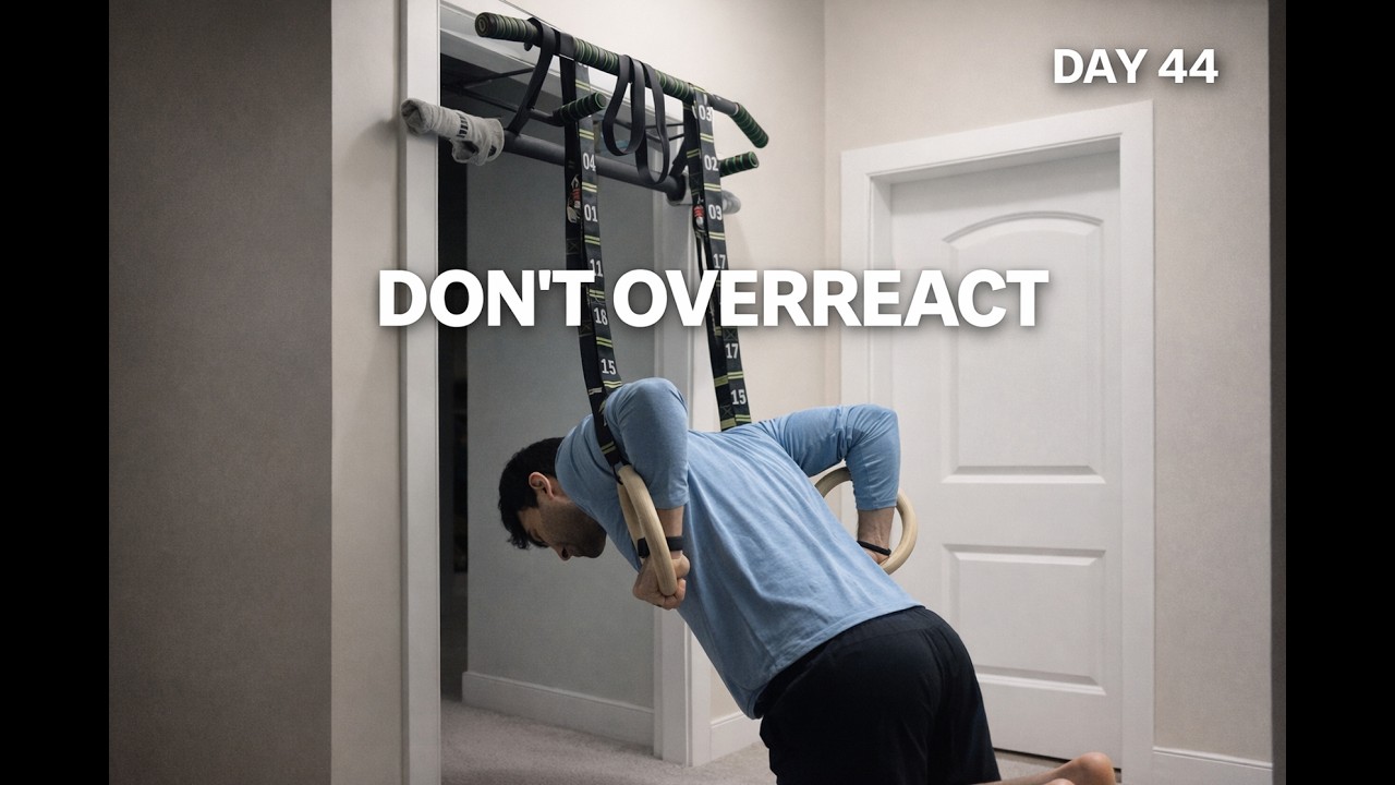 Day 44: The Trap of Overcorrecting