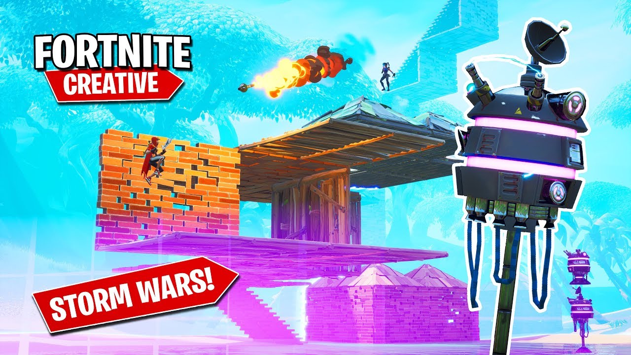 How to make the MOST REALISTIC STORMS for ZONE WARS - Fortnite Creative