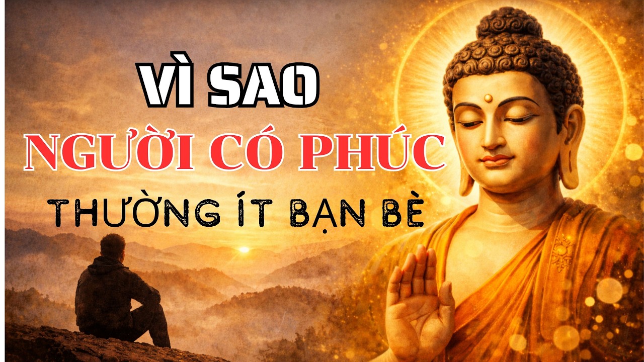 CÀNG TRƯỞNG THÀNH CÀNG ÍT BẠN – MINH TRIẾT CỔ NHÂN & TINH THẦN LỜI PHẬT DẠY