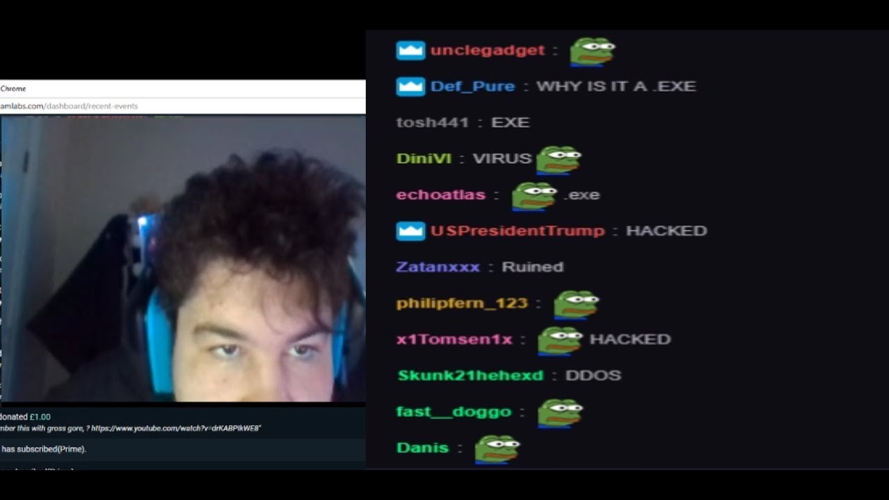 Greekgodx HACKED LIVE ON TWITCH (DDOS)