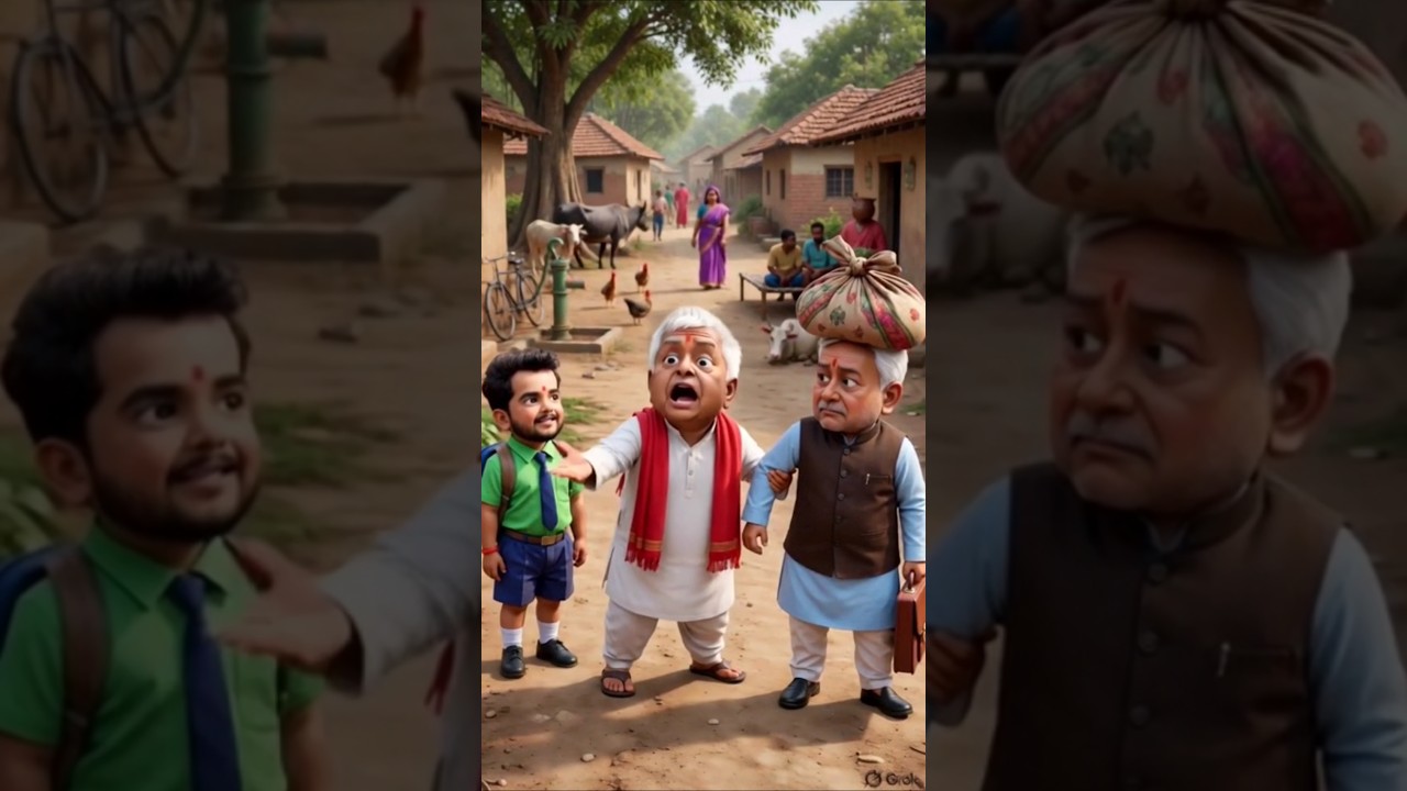 Lalu, Nitish, Khesari: The ULTIMATE Comedy Showdown You WON'T Believe! 🤣🇮🇳 #treanding​ #funnyshorts​