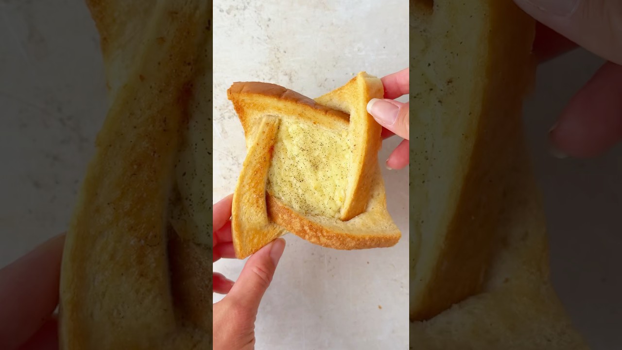Viral Twisted Toast&hellip; but Make It Pizza 🍕