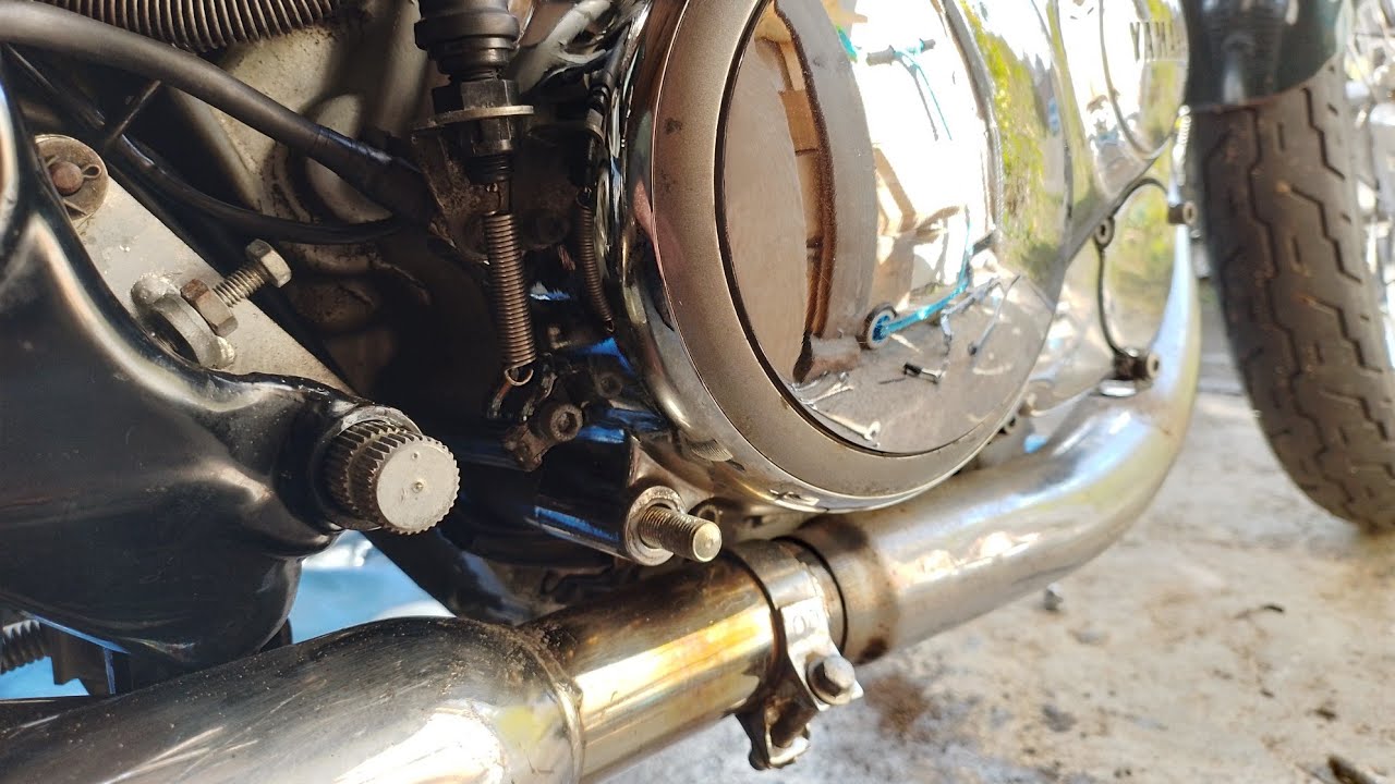 Trying Mid Controls On My Virago 1100