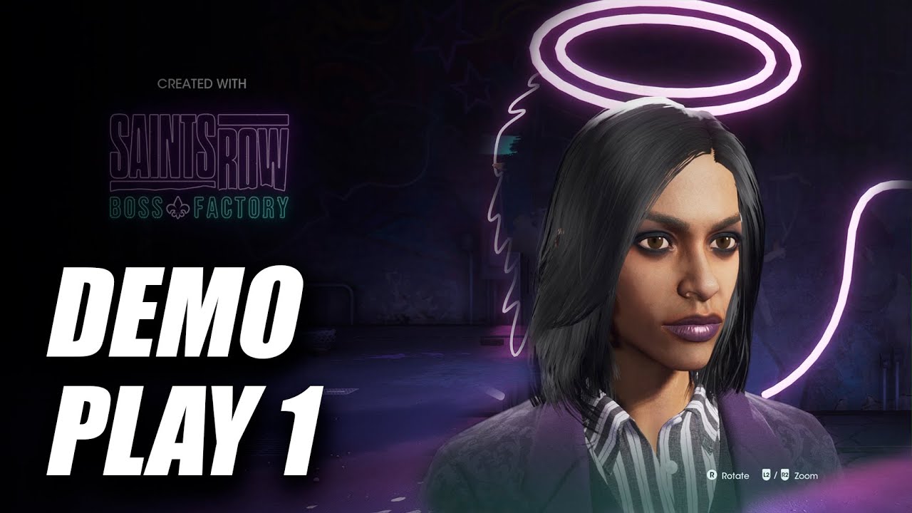 Saints row 2022 Boss Factory Demo 1